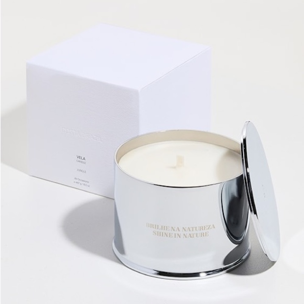 NEW COSTA BRAZIL | Vela Candle - Luxury Clean Jungle Scent - Brazilian Botanical